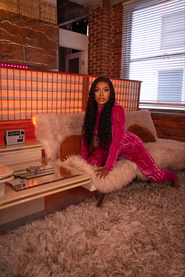 Pink Sunset jumpsuit